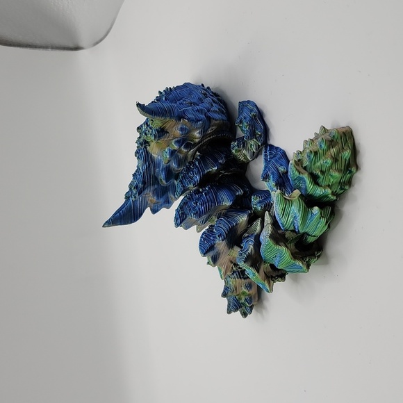 3d Printed Articulated Baby Desert Dragon - Picture 5 of 5